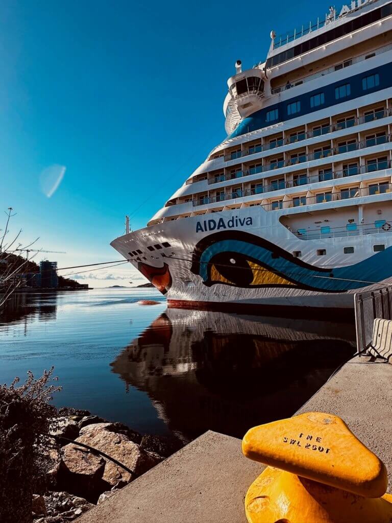 Mit AIDA in Norwegen