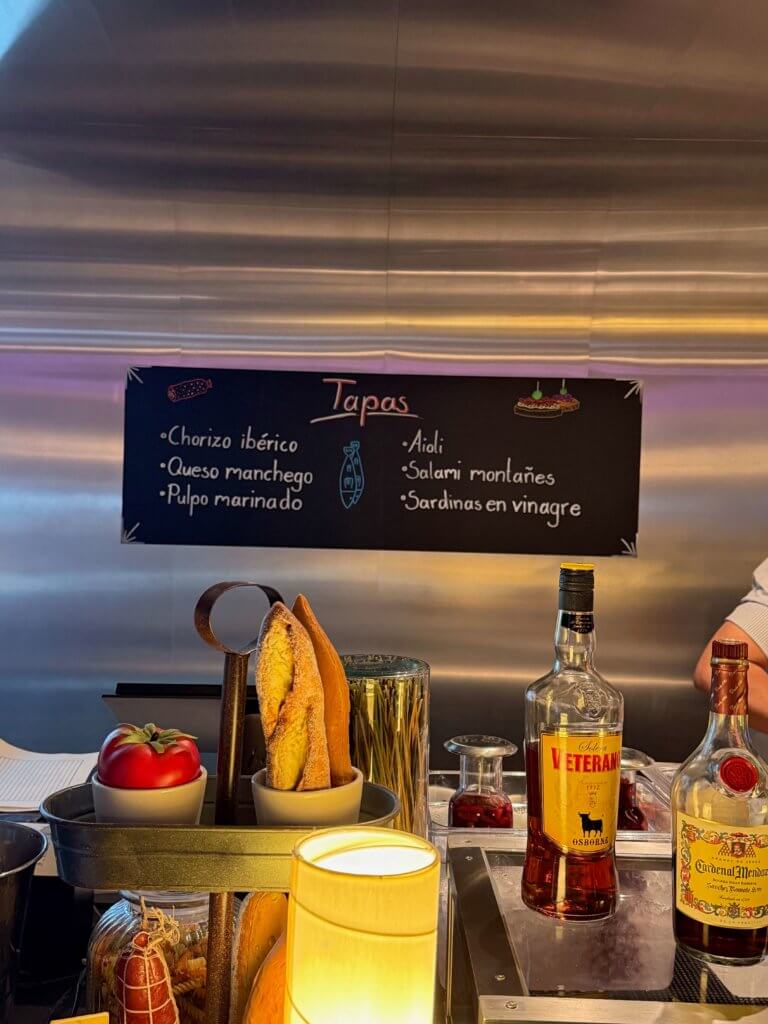 Tapas Bar auf der AIDAdiva