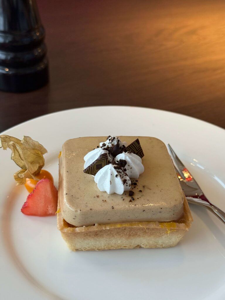 Das neue French-Kiss-Restaurant auf AIDAdiva. Speisenbeispiel Nachtisch